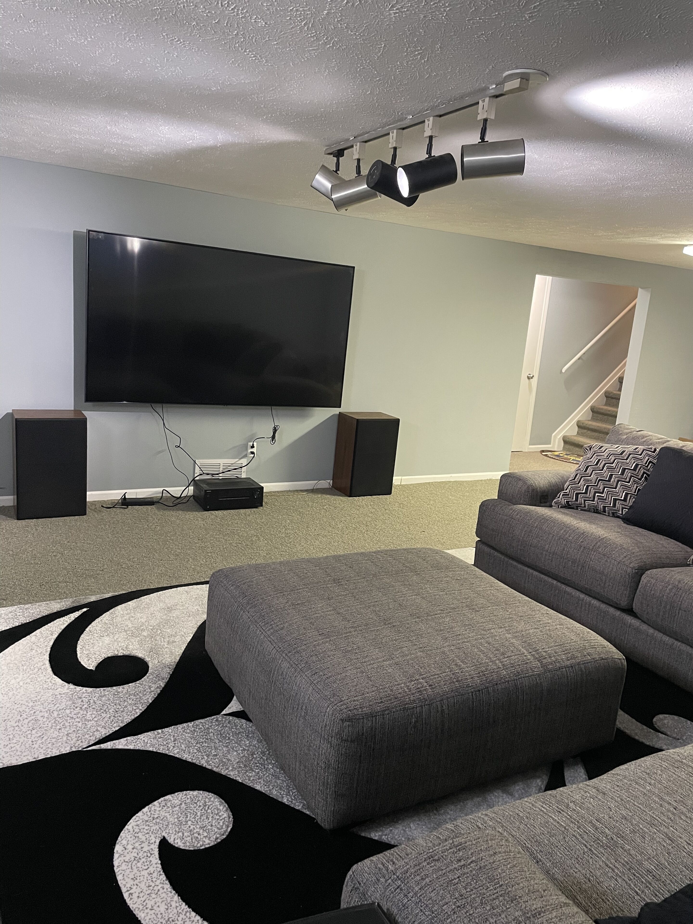 TV connectée, cheminée