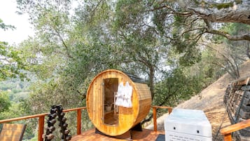Baignoire à remous extérieure