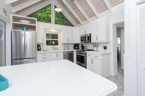 Fridge, microwave, oven, stovetop - Pet Friendly Oceanfront Retreats Unbeatable Discounts on Your Seaside Sanctuary! (St. Augustine)