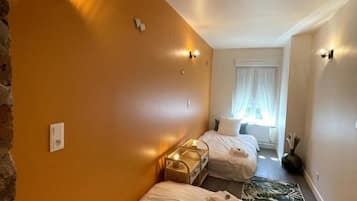 2 chambres, lit parapluie, Wi-Fi gratuit