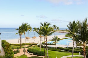 On the beach, sun loungers, beach towels - Spectacular Seaside Condo with Private Beach at Cap Cana (Cap Cana)