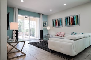 Smart TV, video games, DVD player, table tennis