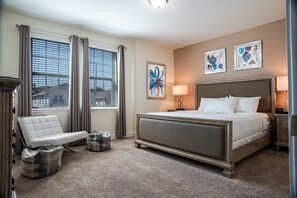 8 bedrooms, desk, iron/ironing board, travel crib