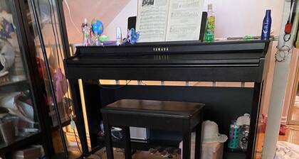 Modest sleeping quarter,cozy quiet private loft. 純過夜不貴的方便小閣樓。