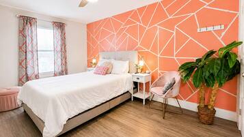 1 chambre, bureau, fer et planche à repasser, accès au Wi-Fi (inclus)