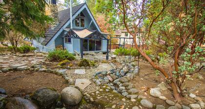Yosemite Mountain Chalet with private sauna, decks, fireplace, air hockey & WiFi