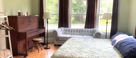 1 間睡房、熨斗/熨衫板、免費 Wi-Fi、床單