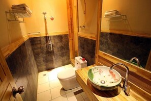 Bathroom - Countryside Villa Yulong Hepan Boutique Farmhouse (Yangshuo)