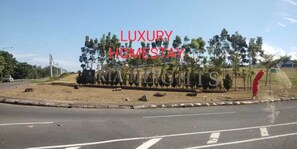 Fachada da propriedade