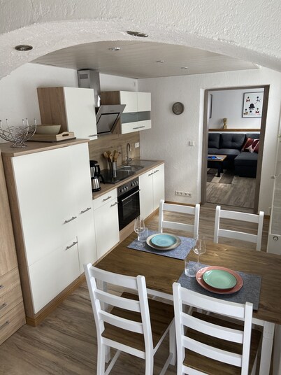 Cozy vacation apartment on the Eyach