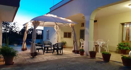 Historic villa with trulli in Valle D'itria surrounded by nature