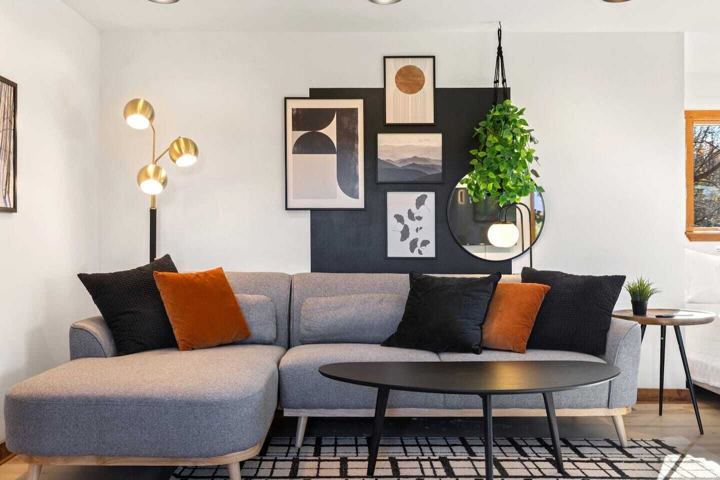 TV connectée, cheminée