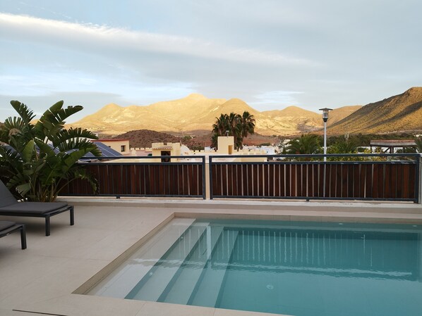 Alberca al aire libre 