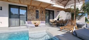 Luxury Apartment | Terrace/patio - Olvion Luxury Living (Kassandra)