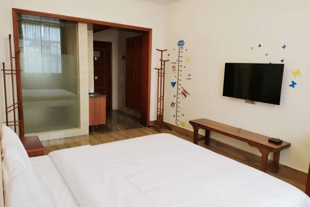 Couette en duvet d'oie, minibar, bureau, rideaux occultants