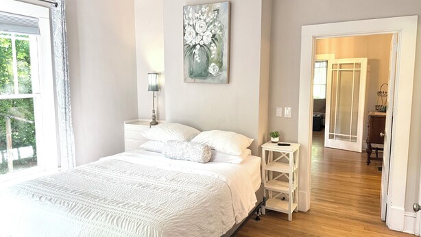 3 bedrooms, in-room safe, iron/ironing board, WiFi - D-Liteful Stay in Downtown Newton (Newton)