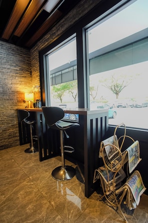 Lobby sitting area