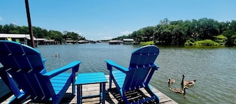 Boat Tie-Up • Fish, Sit, Sip on the Dock