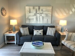 Smart TV, DVD player, books