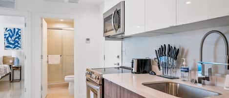 Appartement | Privékeuken | Een koffiezetapparaat/waterkoker