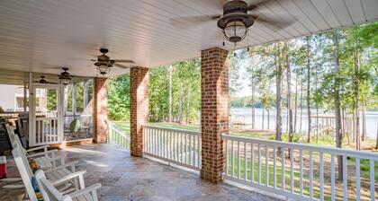 Lake Wateree Waterfront Retreat - 6BR w/ Dock, Kayaks, Firepit and Game Room
