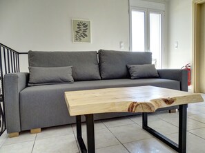 Living area - Lyrids Apartments (Rethymno)
