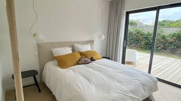 3 chambres, lit parapluie, Wi-Fi gratuit, draps fournis