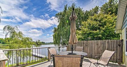 Horicon Riverfront Retreat w/ Deck, Dock + Patio