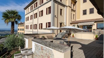 Terrasse sur le toit