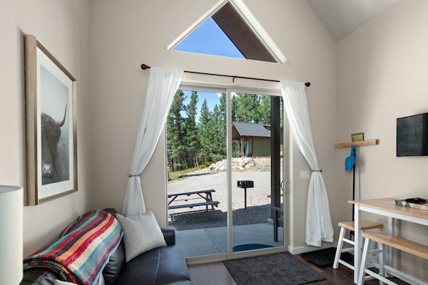 Couch with Porch View