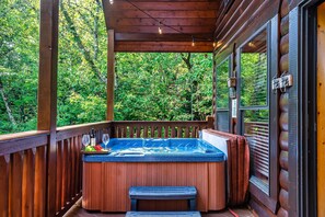Bain à remous extérieur