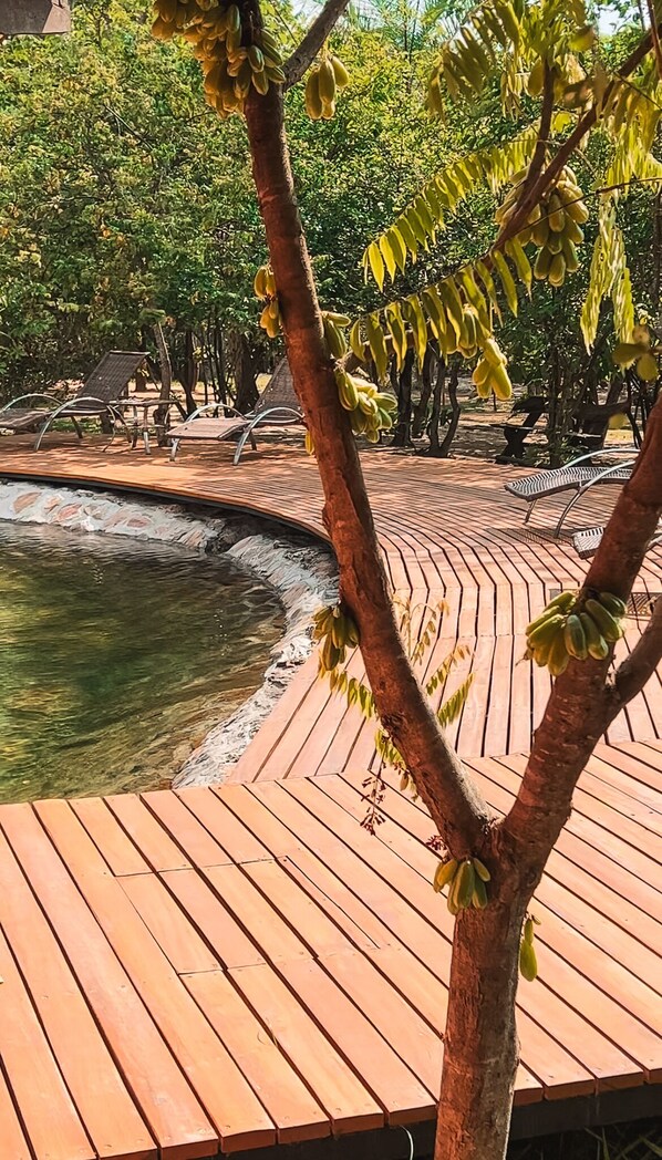 Outdoor pool - Pousada Varanda da Serra (Cavalcante)