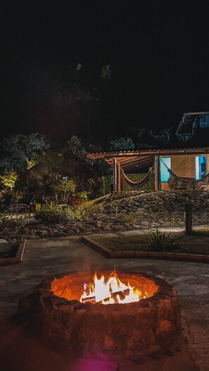 Fireplace - Pousada Varanda da Serra (Cavalcante)