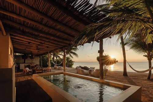 Villa Blanca, Tulum – Beachfront • Chef Included