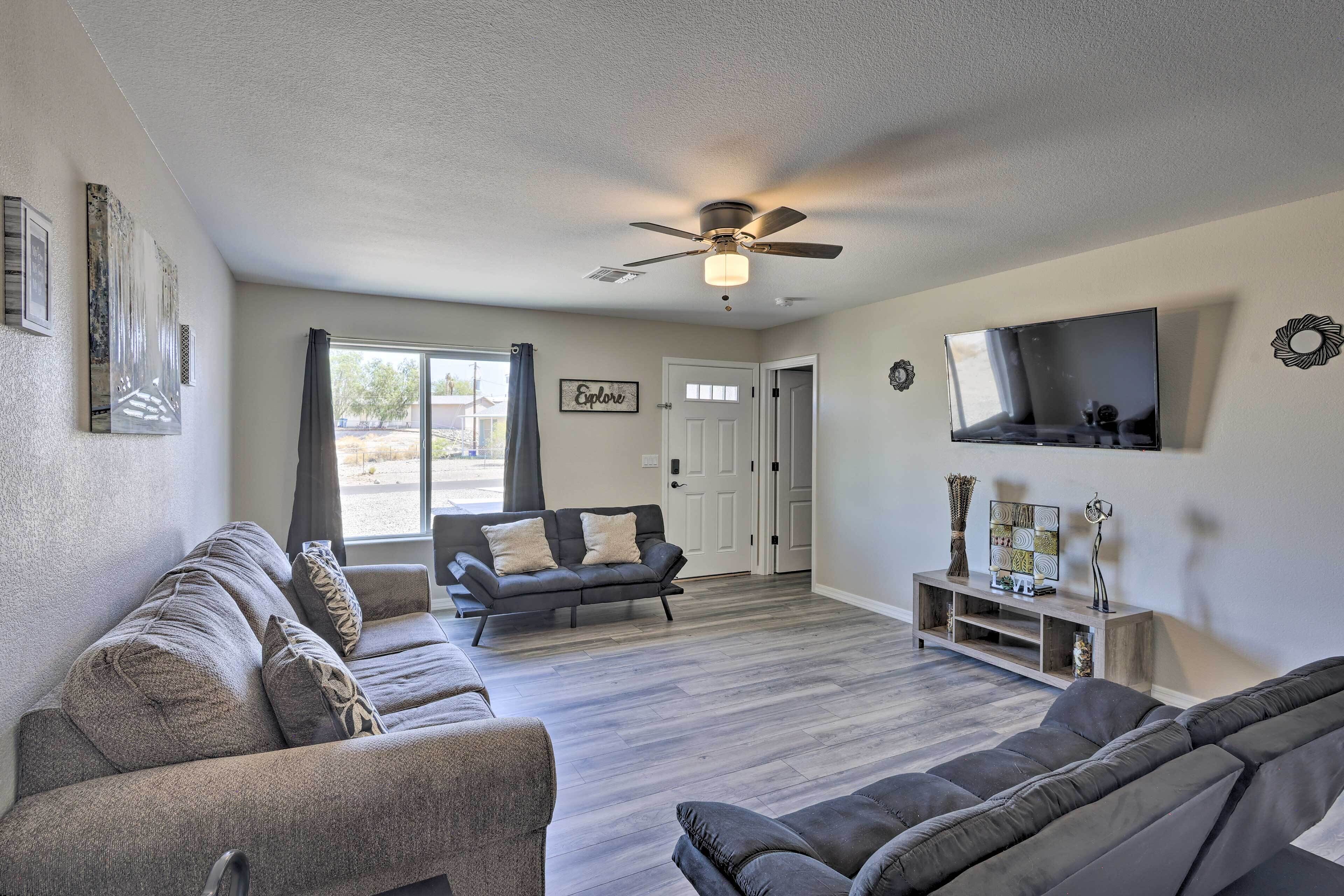 Pet-Friendly Bullhead City Abode w/ Game Room