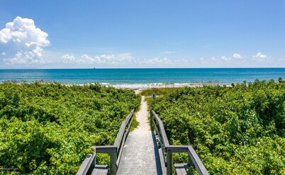 Stunning Direct Oceanfront Condo Oasis - Watch Rocket Launches