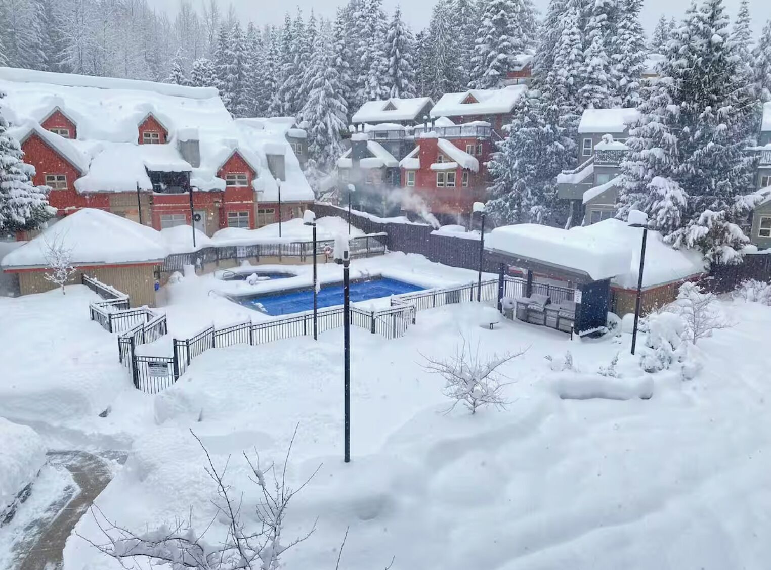 Overnatningsstedets område