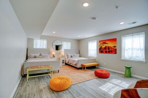 4 多间卧室、办公桌、熨斗/熨衣板、免费 WiFi