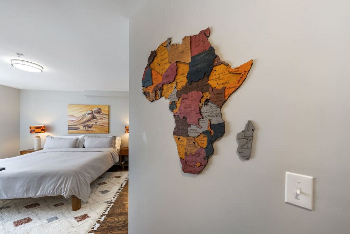 4 chambres, bureau, fer et planche à repasser, Wi-Fi gratuit