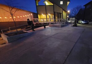 Enceinte de l’hébergement