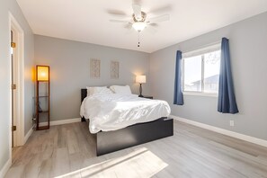 3 間睡房、書桌、熨斗/熨衫板、免費 Wi-Fi