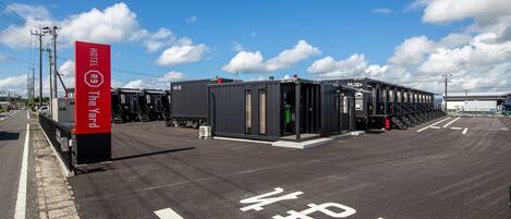 Fassade der Unterkunft