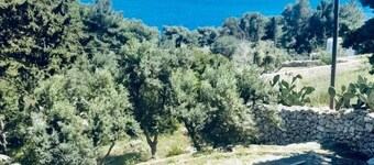 Villa Romanelli NEW, sea view, Mediterranean scrub - mini pool