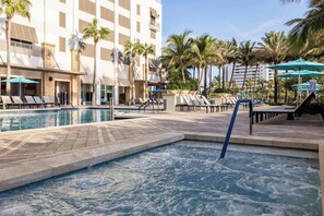 A heated pool - Marriott Oceana Palms - Luxurious 2-Bedoom - Beachfront resort - Family Friendly (Riviera Beach)