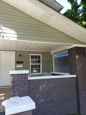 Entrada de la propiedad