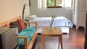 Cabin, 1 Bedroom, Terrace, Garden View | Interior - Studio With Terrace And Fiber Internet (San Cristóbal de las Casas)