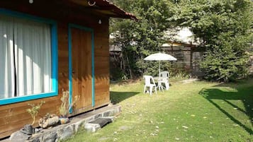 Cabin, 1 Bedroom, Terrace, Garden View | Property grounds