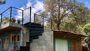 Cabin, 1 Bedroom, Terrace, Garden View | Property grounds - Studio With Terrace And Fiber Internet (San Cristóbal de las Casas)