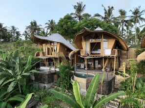 Villa, 1 Bedroom, Balcony, Pool View | Property grounds