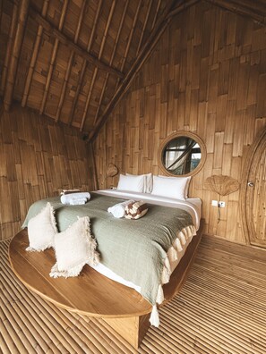 Property grounds - Kalma Bamboo Eco Lodge (Kuta)